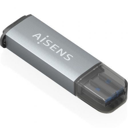 AISENS Lector de tarjetas externo ASCR-2A09-GR Gris USB 3.2 Gen 1 AISENS Lector de tarjetas externo ASCR-2A09-GR Gris USB 3.2 Gen 1